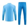Manchester City Sweat d'Entraînement Quarter-Zip 2023-24 Bleue Pour Homme